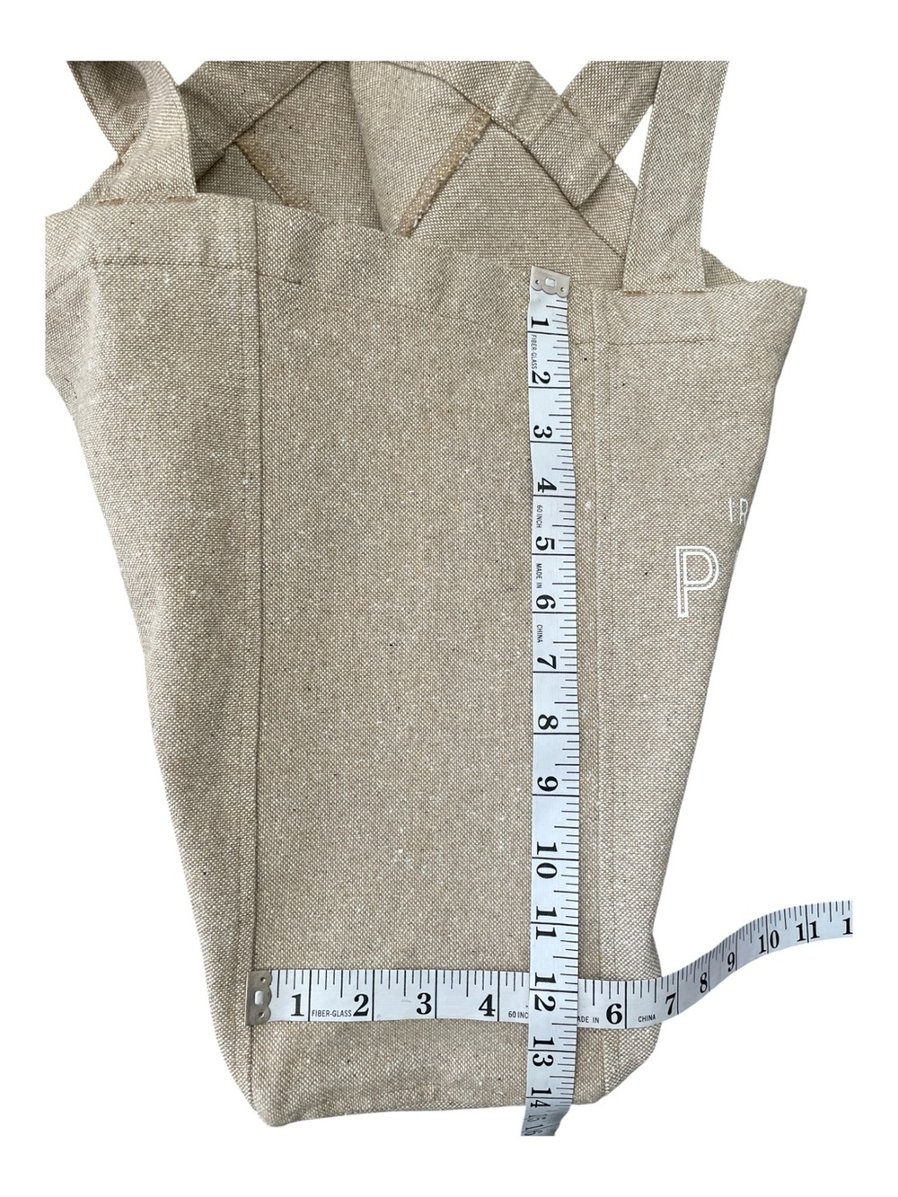 Patagonia Recycled Market Tote Bag-Classic Tan With Forge Mark-Unused - Picture 11 of 12